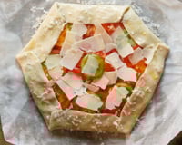 Tarte rustique aux tomates