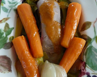 Langue de veau, sauce piquante
