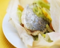 Du poisson et des légumes.