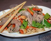 Un plat complet en quelques minutes... qui en plus m'a fait changé d'avis sur l'agneau !