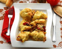 Coca, tourte aux poivrons