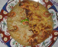 Pastilla aux fruits de mer à la crème Elle et Vire