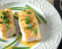 Filets de poisson aux poireaux