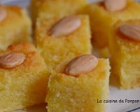 Basboussa aux amandes