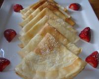 Des crêpes légères, et facile à faire.