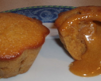 Des petits moelleux fondant, avec un coeur liquide en caramel salé.
