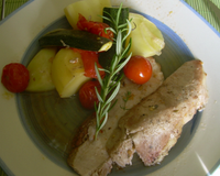 Romarin et porc un duo parfait !
