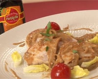 Poulet aux champignons et à la crème