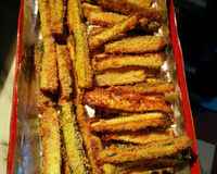 Courgettes au parmesan pour l'apéro