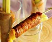 Brochettes d'emmental à la Japonaise