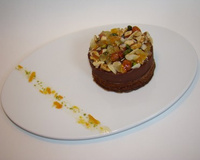 Tartelette chocolat noisette façon mendiants