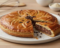 Galette des rois au chocolat et fève tonka