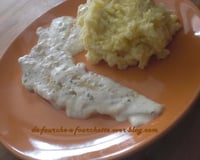 Poisson sauce à la menthe citronnée