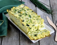 Flan de courgettes