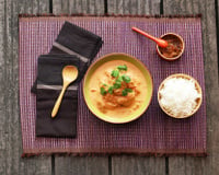 Curry facile de poulet à l'indienne