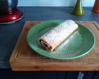 Gâteau roulé à la confiture maison