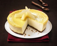 Cheese cake à la poire