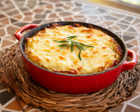 Hachis parmentier au jambon