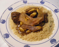 Tajine aux amandes et citron confit