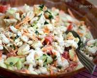 Salade de poisson à la tahitienne