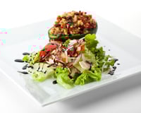 Avocats grillés aigres-doux