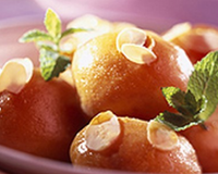 Marinade de nectarines au Rosé d'Anjou