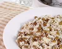 Riz aux lentilles