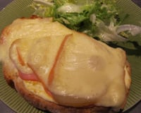 Tartines bacon raclette
