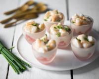 Une entrée de fêtes en version sucrée-salée.