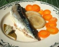 Maquereaux marinés au vin blanc