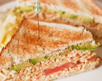 Club sandwich au Râpé de la Mer Coraya