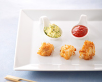 Beignets de cabillaud de Norvège, sauce tartare