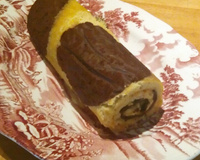 Gâteau roulé girafe