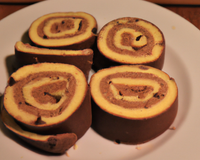 Gateau roulé des Rochers