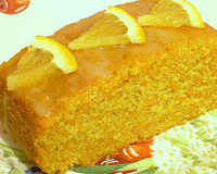 Cake aux carottes et au gingembre