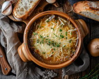 Soupe à l'oignon classique