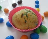 Muffins aux M&M's pour enfants