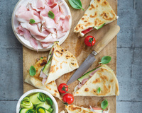 Piadina Jambon aux herbes