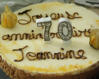 Bavarois chocolat poire