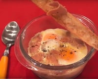 Oeuf cocotte au foie gras
