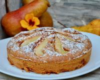 Gâteau aux poires fondantes