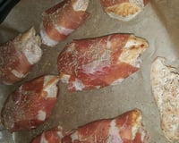 Poulet roulé au jambon Cru