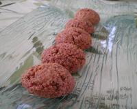 Macarons à servir au café sans fourrage