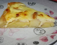 Tarte aux pomme aux fromage blanc