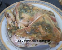 poulet au persil au four