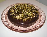 Gâteau pistaches chocolats harmonie parfaite !