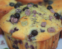 Muffin au myrtilles