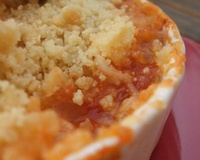 Crumble de tomates au cumin et à la mozzarella