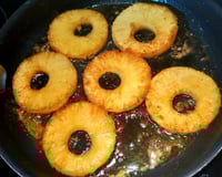 Poêlée d'Ananas à la Vanille