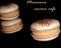 Macarons saveur café